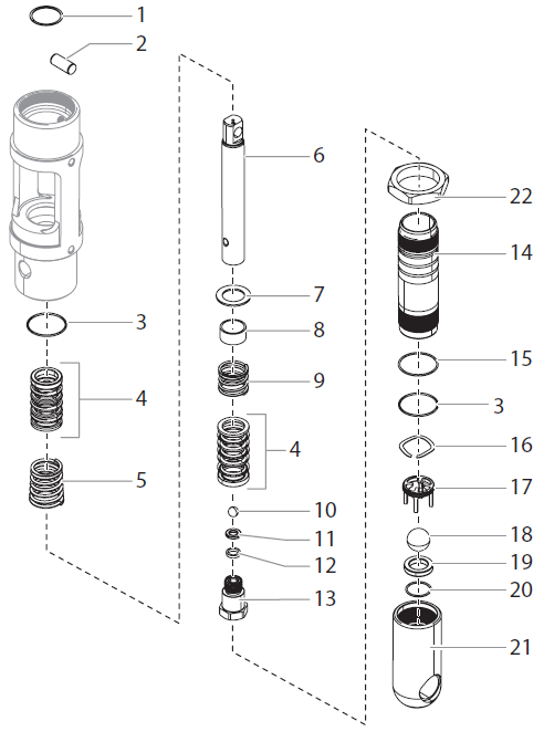 PowrTwin 4900 Fluid Section Parts